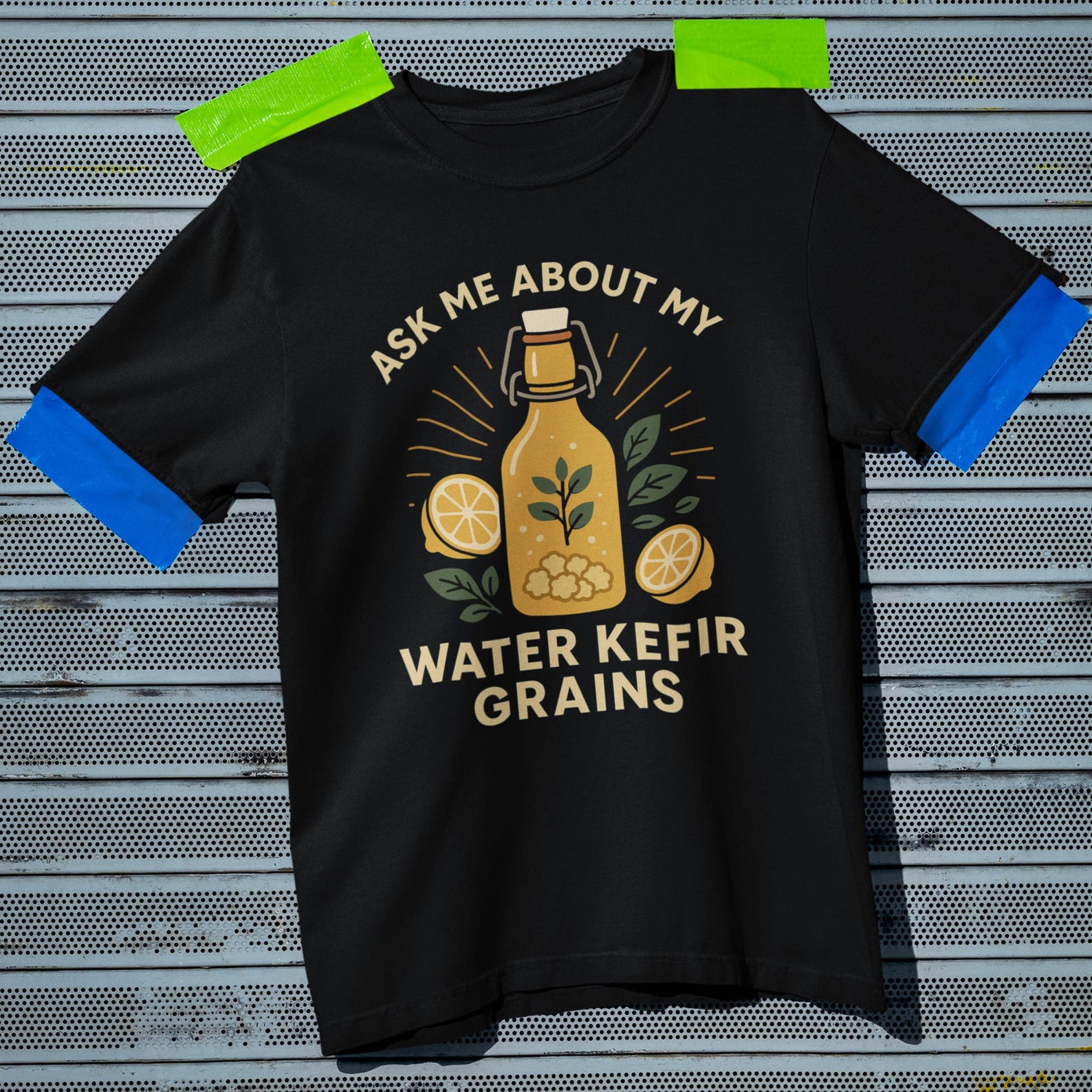 Water Kefir Grains Shirt | Comfort Colors Fermentation Tee S