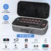Nintendo Switch 2 Case 8cm Thick Design with Bottom Storage Nintendo Switch 2 Large Capacity Carrying Easy to Holds Switch Power 12 Game and and
