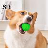 Interactive Pet Toy Squeaky Dog Chewing Sound Ball Safe Teeth Cleaning Puppy Chew Self-pleasure Balls Training Toys Supplies for Boredom Relief Dental