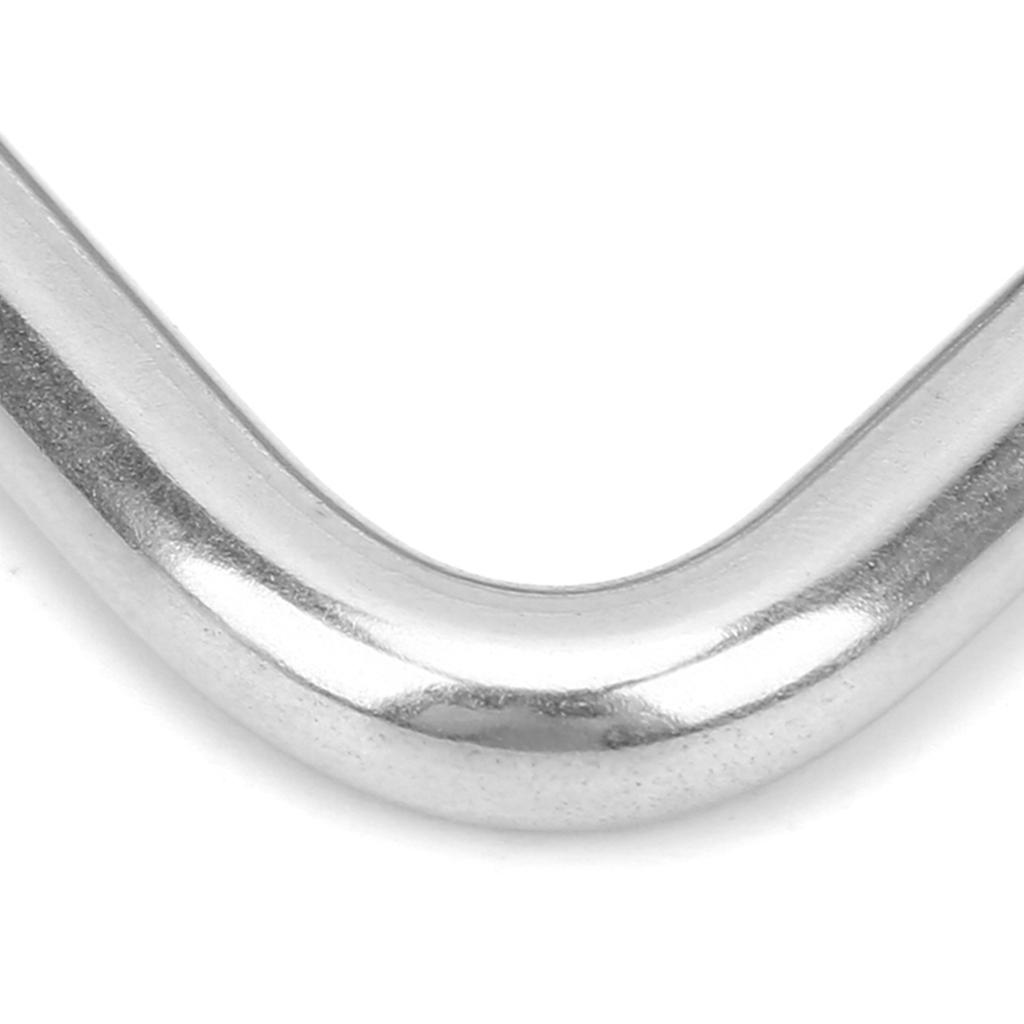 Triangular Quick Link Stainless Steel Triangular Quick Screw Lock Carabiner for Mountaineering