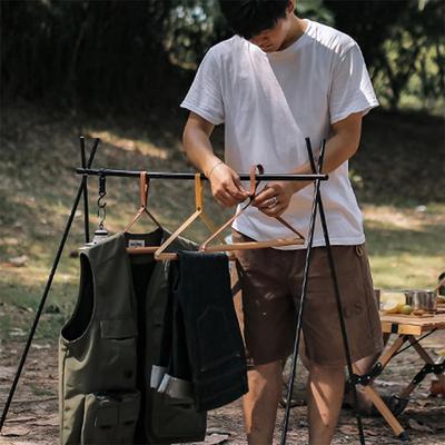 Supporto semplice per appendere i vestiti Stendibiancheria ultraleggero Appendiabiti da esterno per casa Bagno Picnic Campeggio