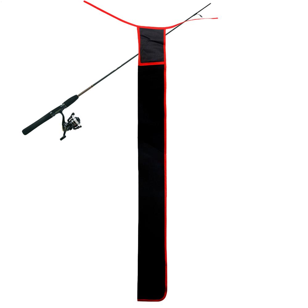 

Fishing Rod Covers Velvet Fabric Storage Protector Thickened Fishing Pole Covers For Casting Tool Indoor Outdoor Pond Lake Boat