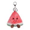 Fresh Watermelon Cute Soft Animal Keychain Plush Suitable for Men and 9cm [Apricot Lamb] Toy, Women, Backpack, Wallet,