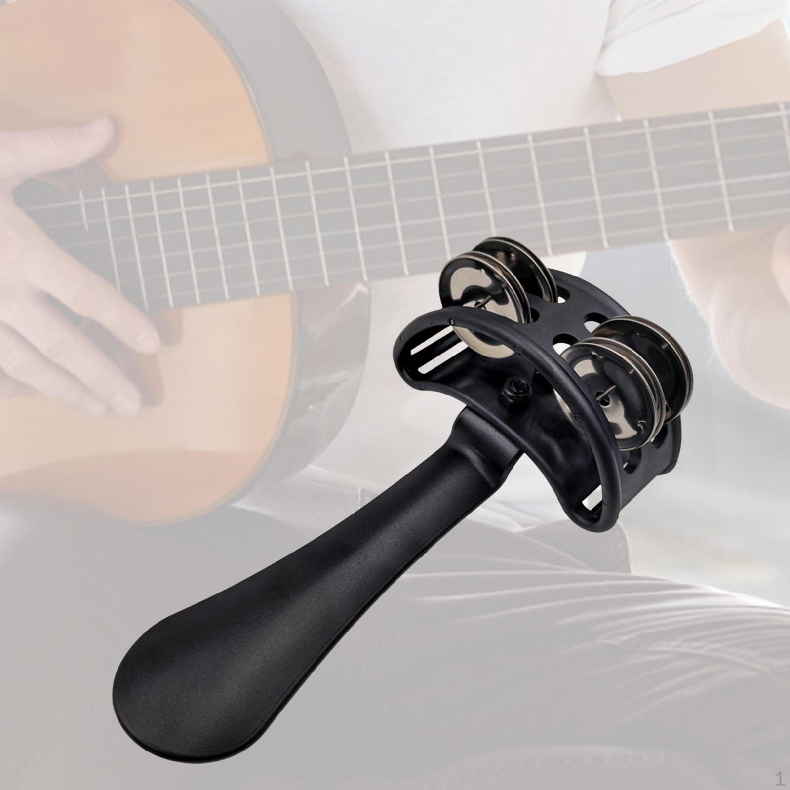 

Ручной тамбурин, Ручной перкуссионный инструмент, Компактный, Подарки для аккомпанемента, Ручной колокольчик, Музыкальный тамбурин