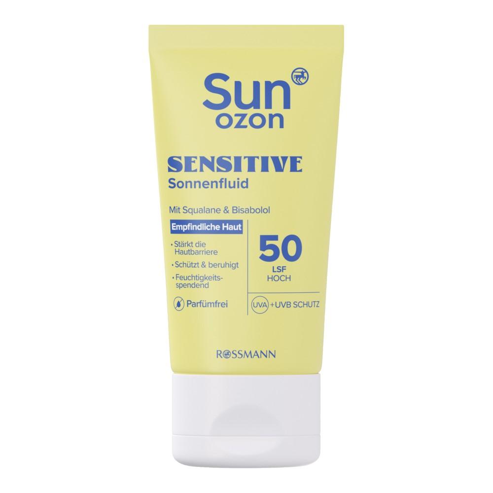 Rossmann Sun Ozone Sensitive Sunfluid Lsf50 50Ml