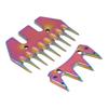 Sheep Shears Blades Replacement 9 Tooth Straight Teeth for Alpacas Clippers Electric Wool Cutters