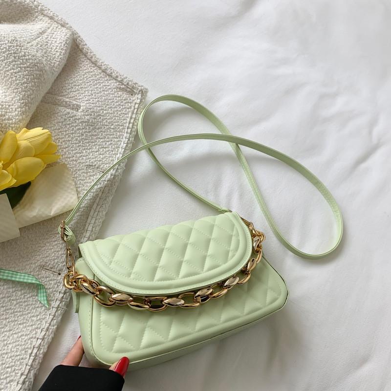 Chic Vintage Small Square Bag 2024 Summer New Trendy Casual Shoulder Bag