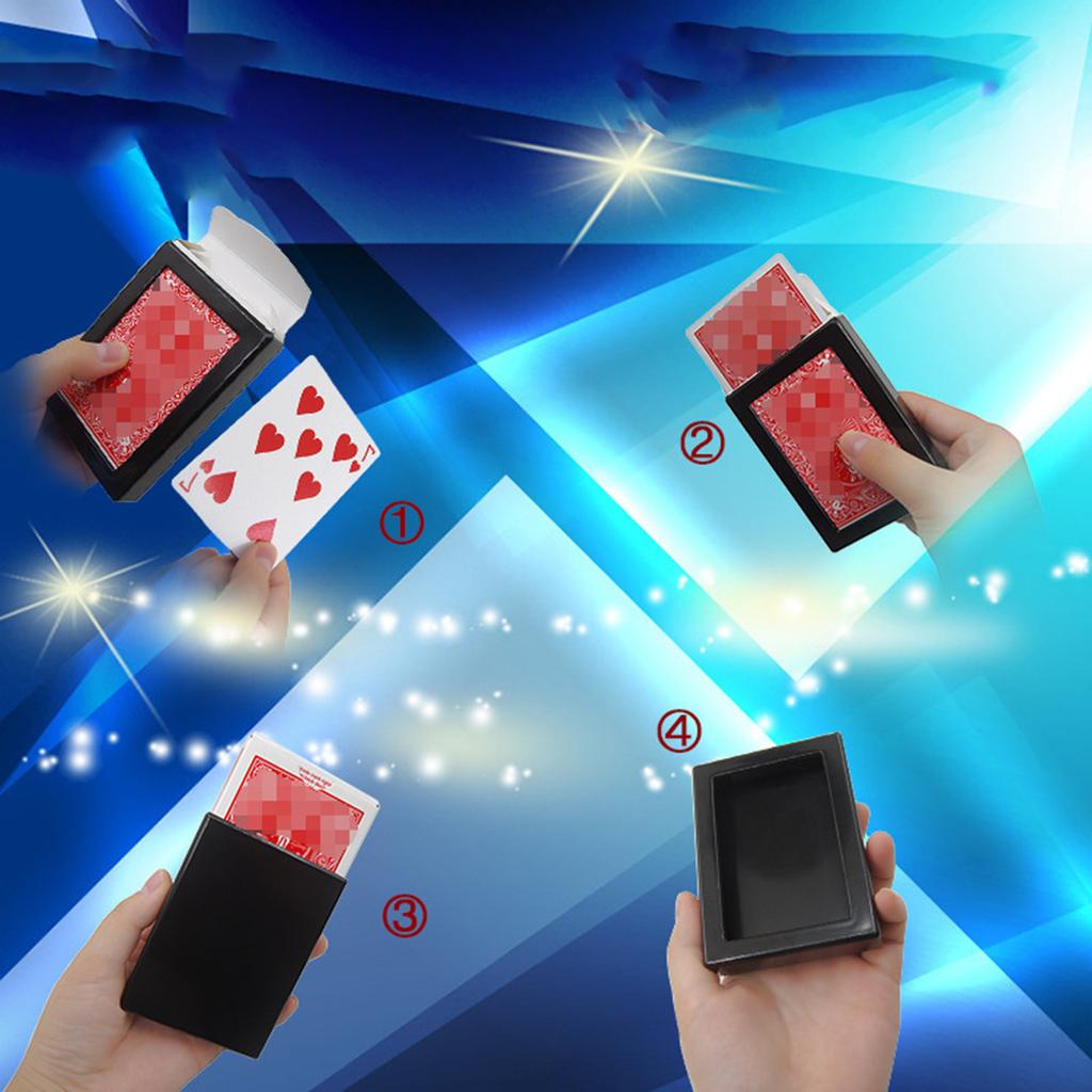 Vanishing Plastic Card Holder Fun Gimmicks Magical Props for Stage Shows and Party Entertainment