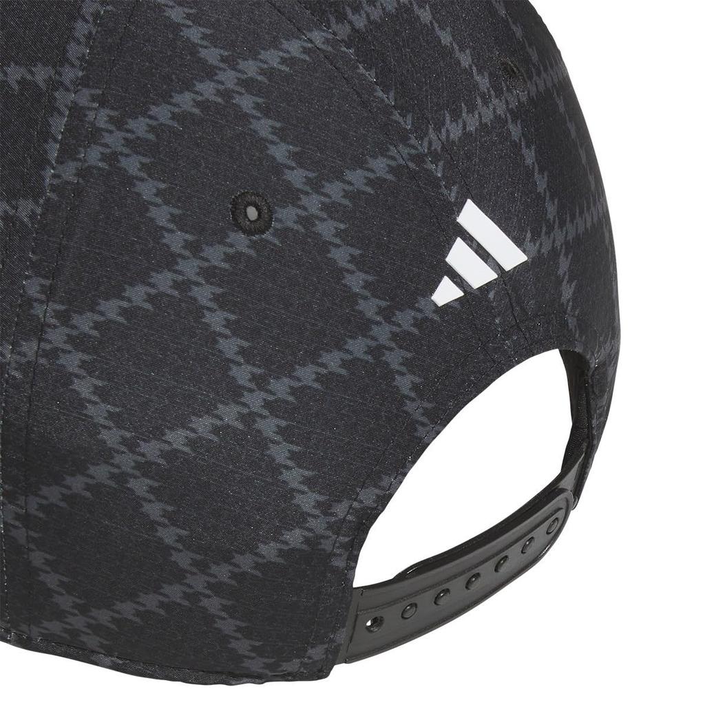 Adidas Golf Houndstooth Cooling Cap, Men's, Black