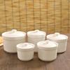 Ceramic Stew Cup, Simple Restaurant, Household Water-Proof Stew Soup Cup, Baby Dessert, Complementary Food, Porridge, Bird'S Nest Stew Cup, Small Stew
