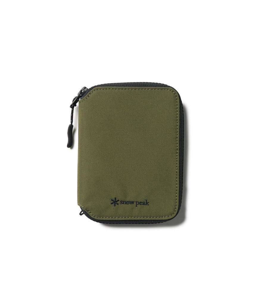 Snow Peak Everyday Use Multi Wallet Wallet for Men and OLIVE One SB-26SU009 Women,