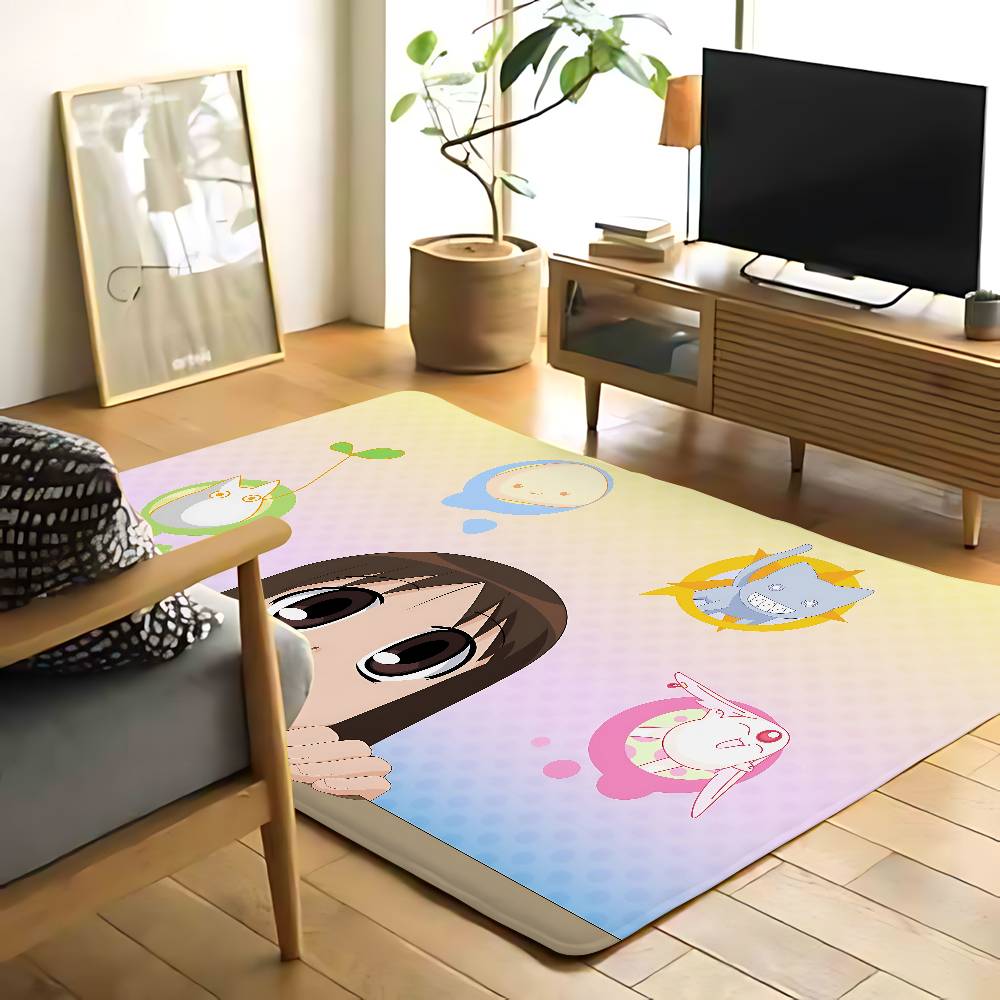 Azumanga Daioh Osaka Ayumu Floor Mat Bathroom Absorbent Mat Simple Door Dirt-resistant Mat Home Kitchen Mat Foot Mat Entry Mat