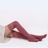 Over Above Knee Socks Womens Lace Stockings Warm Winter Ladies Girls Black White Long Thigh High Knitting Cotton Socks  New