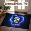 Custom Rug West Bromwich Albion Pattern Print Name Text Soft Non‑Slip Floor Carpet for Home Indoor Decoration