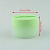 100G Empty Face Cream Jar With Magnetic Spoon Frosted Plastic Lotion Bottle Mask Jar Cosmetic Packaging Container