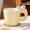 Cute Cat Ceramic Couple Mug