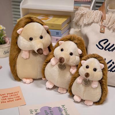 Simulation Kleiner Igel Puppe Plüschpuppe Spielzeug Kinder Schlafen mit Kissen Stoffpuppe Geburtstagsgeschenk Mädchen