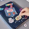 Creative Denim Binder Photocard A5 Kpop Idol Card Collect Book Photo Album Book Large Capacity Picture Holder DIY Storage Book