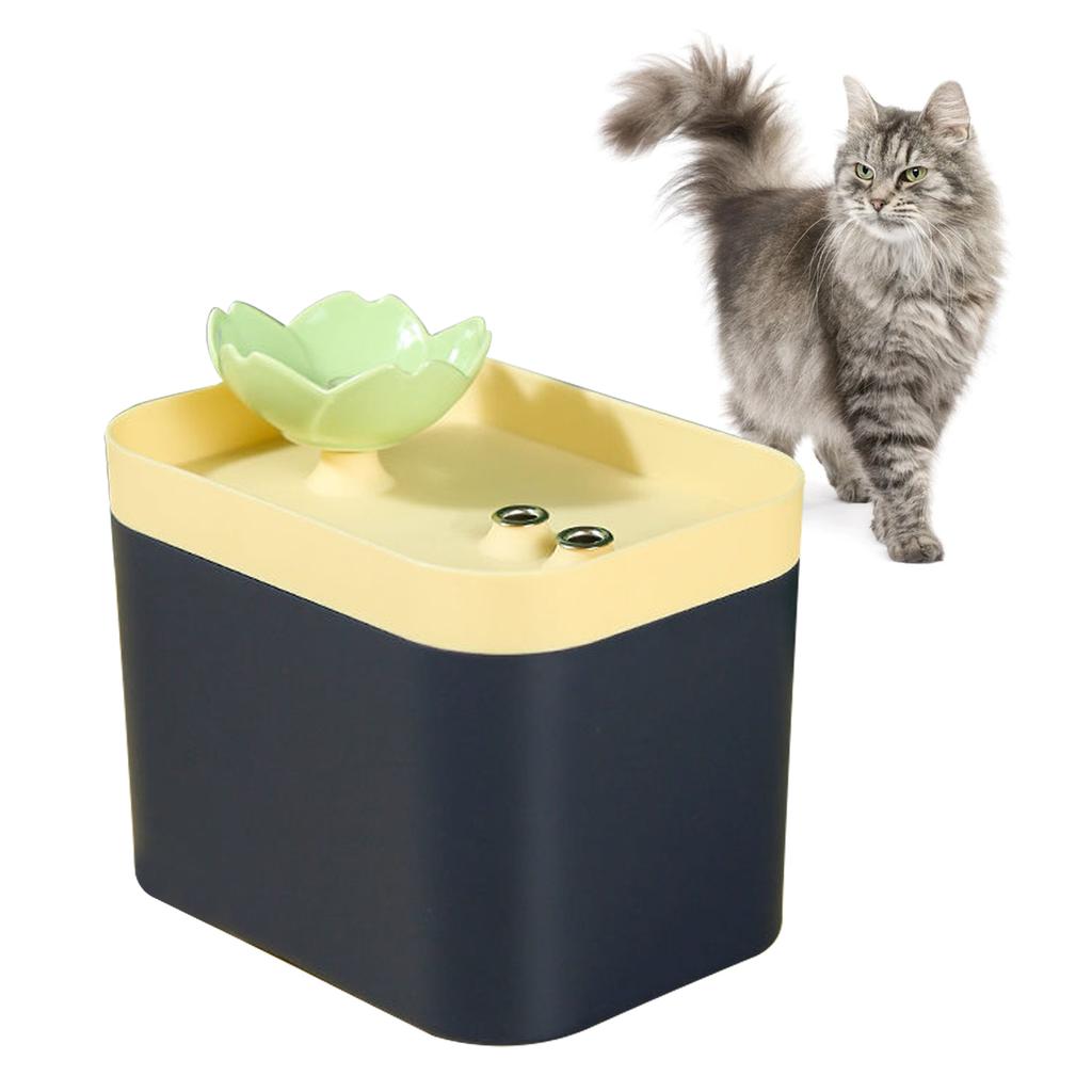 Pet Water Dispenser Automatic Circulating Flow Filtering Silent Water Fountain for Cats Dogs USB