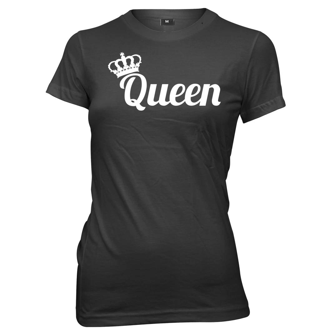 Queen And Crown Womens Ladies Funny Slogan T-Shirt M