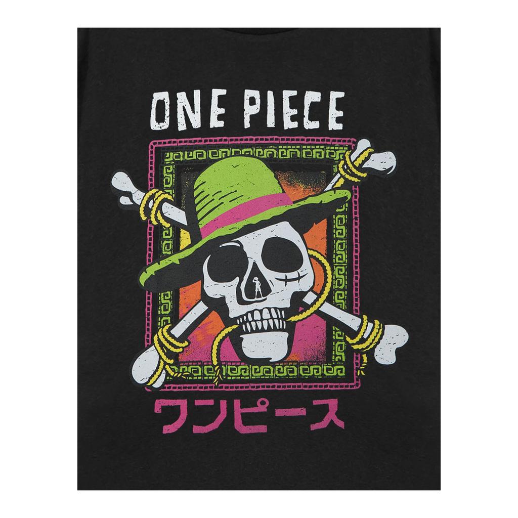 One Piece Mens Skull Short-Sleeved T-Shirt