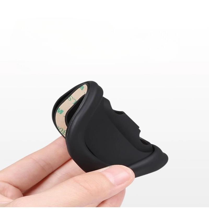 Set da 4 Pezzi Fibbia di Blocco Portiera Auto Pad Protettivo, Guarnizione Ammortizzante per Portiera Auto, Copertura Protettiva Blocco Portiera, Adesivo Anti-collisione Chiuso