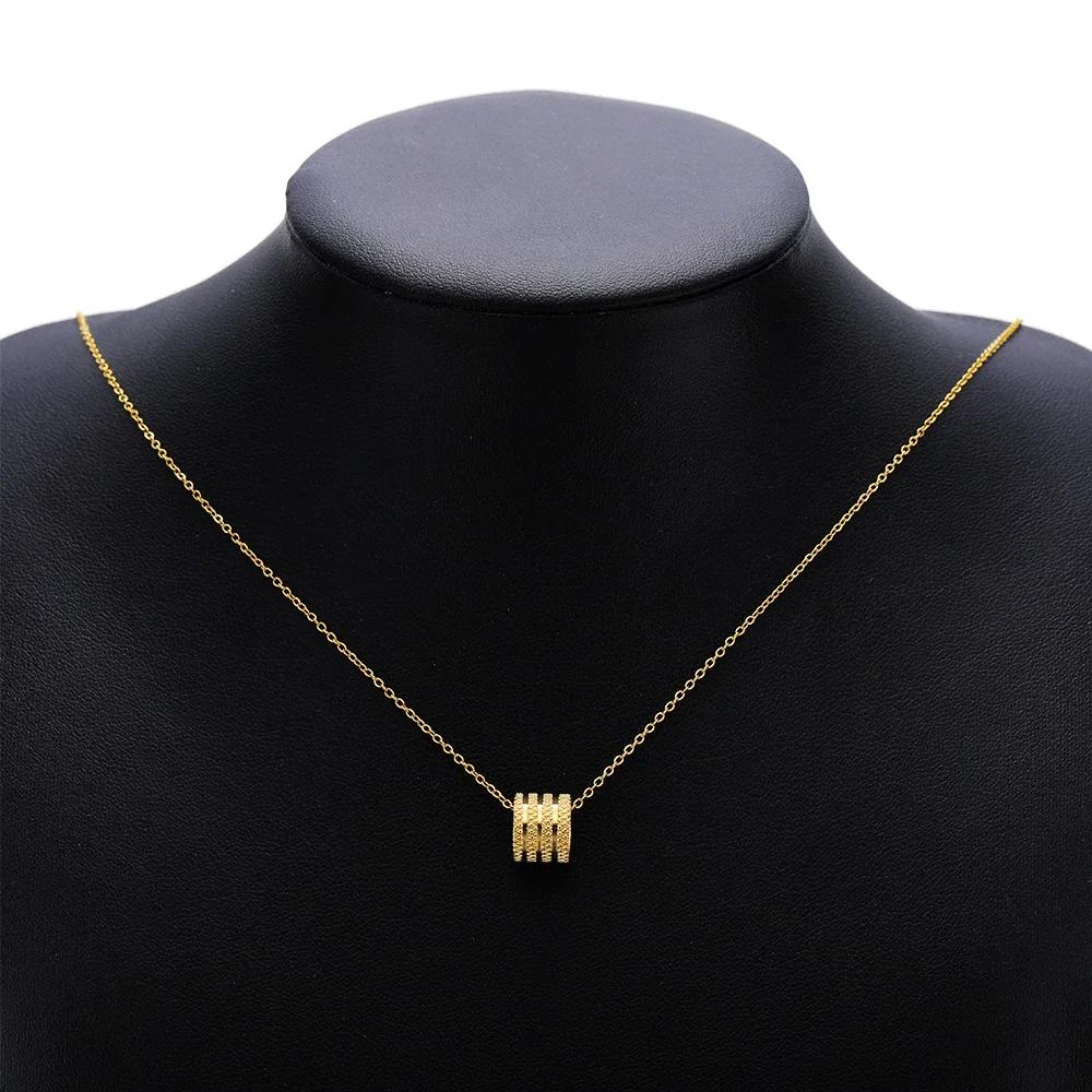 10Pcs Stainless Steel Big Hole Cylinder Loose Spacer Beads Charms for DIY Jewelry Making Bracelets Necklaces Findings Wholesale