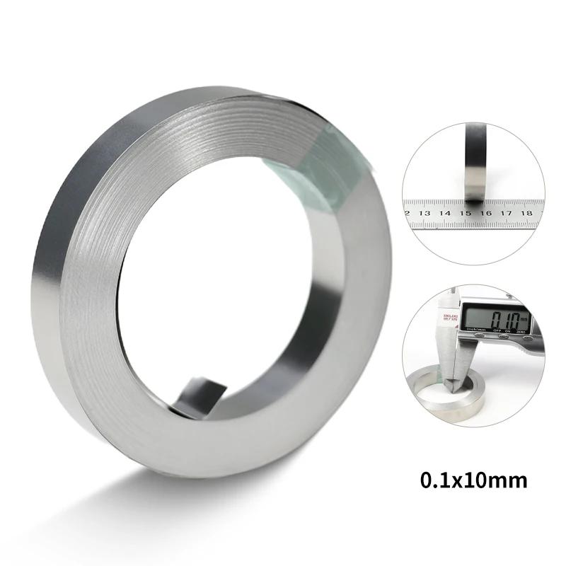 10m/Roll Nickel Plated Strip 18650 Li-ion Battery Connector 0.1mm 0.12mm 0.15mm 0.2mm Spot Weld Steel Belt Battrey Connectors