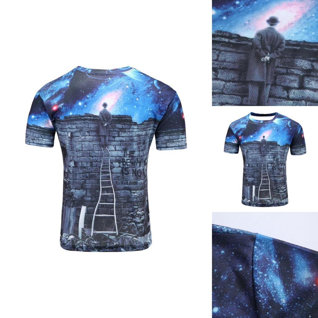 Top Latest Fashion Tshirt Short Sleeve 3d Printed T Shirt For Women Men