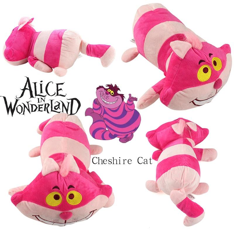 Cheshire Cat Plush Toy From Alice's Adventure In Wonderland Soft And Cuddly Pink Kitten