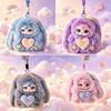 Plush Toy Sweetheart Bunny Bag Charm With Soft Polyester For Girls And Boys