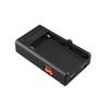   NP-F Battery   with 21W Type-C PD Input USB-A/ D-tap/ Type-C PD Outputs 1/4 Inch Screw Hole Multi-use Powering Adapter Fast Charging Repl