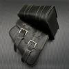 Sac de selle de moto, nouvelle mode, bagage en cuir PU Crocodile, sac de bagage aigle pour Harley Sportster, outil étanche