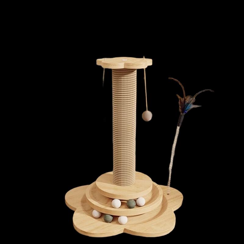 

DSRAWMYT Solid Wood Cat Scratching Post