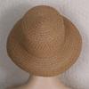 Rounded Toddler Beach Hat Large Brim Sunshade Straw Cap Sunscreen Hat Children Straw Hat  Outdoor