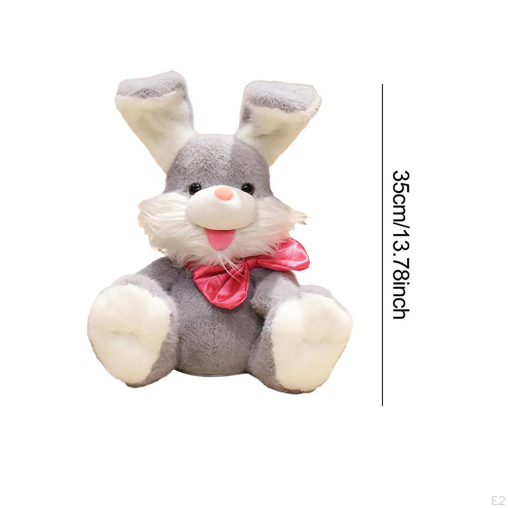 Bunny Plush Toy with Electronic Features, for Kids' And Education