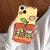 Maltese Cute Line Puppy Dog For IPhone 17 16 15 14 13 12 11 Pro Max Plus Transparent Soft TPU Phone Cover