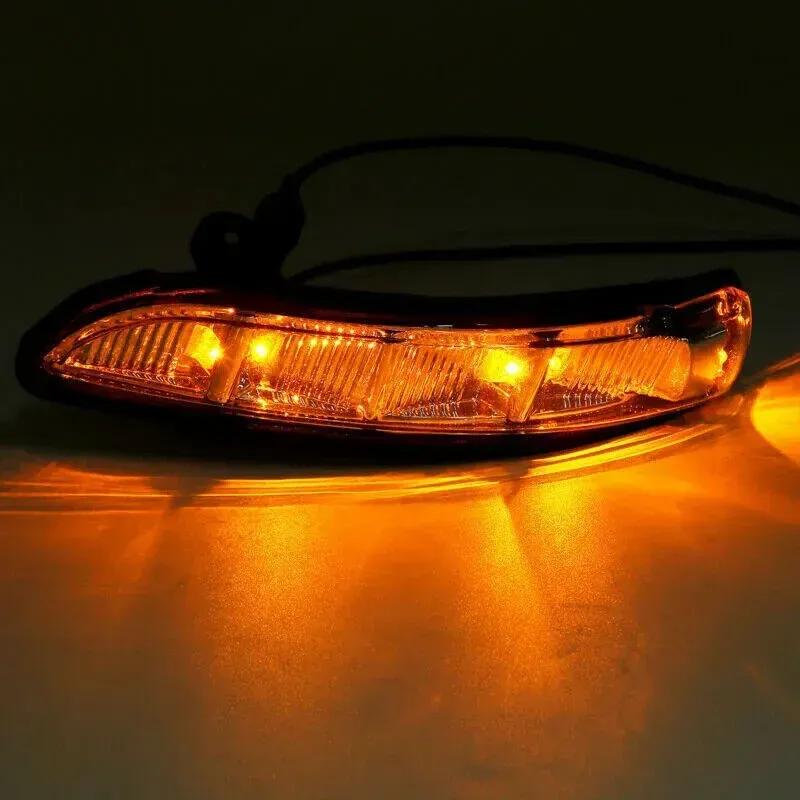 For Mercedes W211 W221 W219 W216 Left/ Right Rearview Side Mirror Turn Signal LED Light Indicator Lamp A2198200521 A2198200621