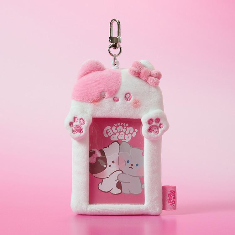 Line Friends Minini Catnini Jennyni Pocamore Holder Keyring — фото 2