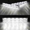 2Pcs Universal Daytime Running Lights Dc 12V 1.5W Drl 6 Leds Car Styling Car Daytime Running Lights Car Daytime Led Light