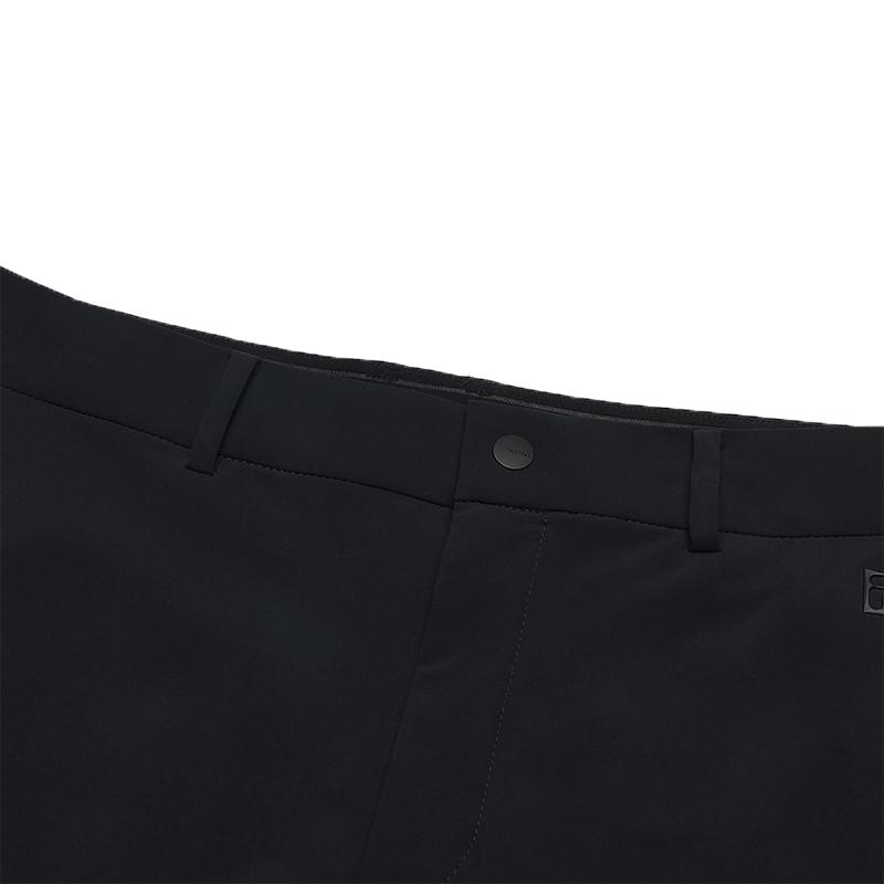 New FILA Golf Series Knitted Sweatpants Men's Pitch Black A11M525811F-BK