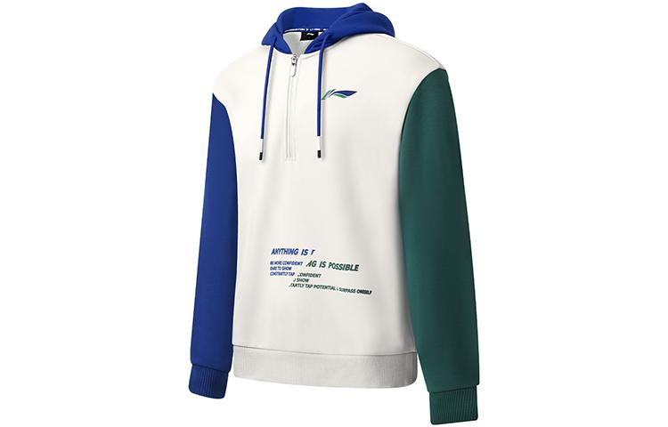 Li Ning Badminton Collection Sweatshirt Men's Glacier Gray AWDSD49-1