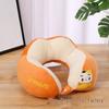 Washable U-Shaped Memory Foam Neck Pillow for Cervical Support and Car Use, Cute Headrest Cushion for Sleeping
