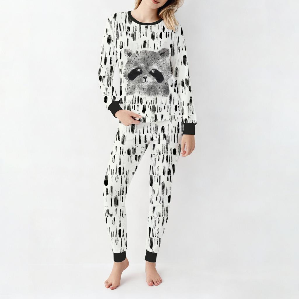 1116 Hot Sale New Christmas Loungewear Family Wear Parent-Child Pajama Printed Set on 1116