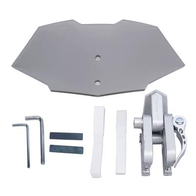 Motorcycle Windshield Acrylic Heightened Adjustable Clip On Wind Deflector Windscreen Extension for