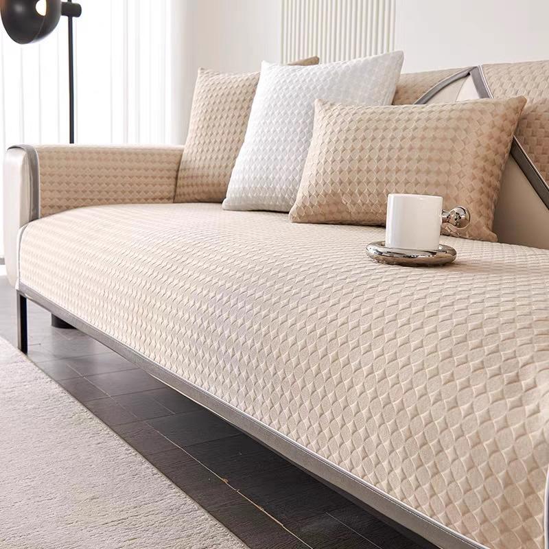 

Строго отобранная новая прохладная подушка для дивана Doudou, летняя и летняя подушка для сиденья, нескользящий чехол для дивана, ткань чехла для ледяной подушки 70*70cm