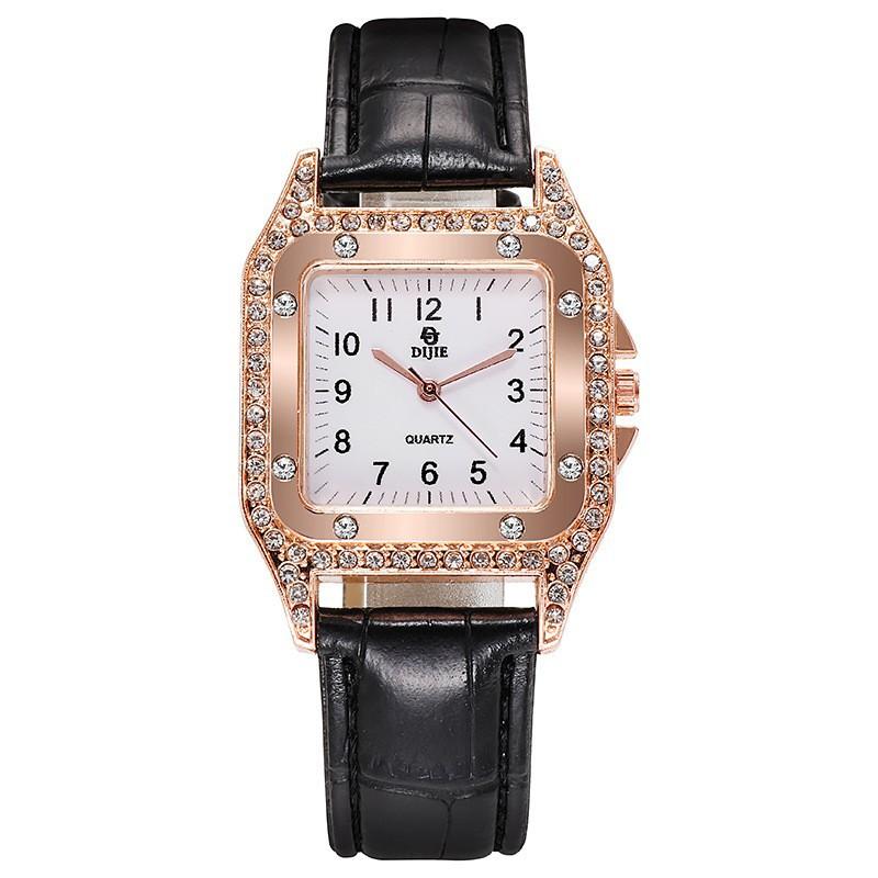 Watch School Girl Retro Square Watch Cold And Versatile Atmospheric Fashion Forest Girl Simple Casual Trendsetter