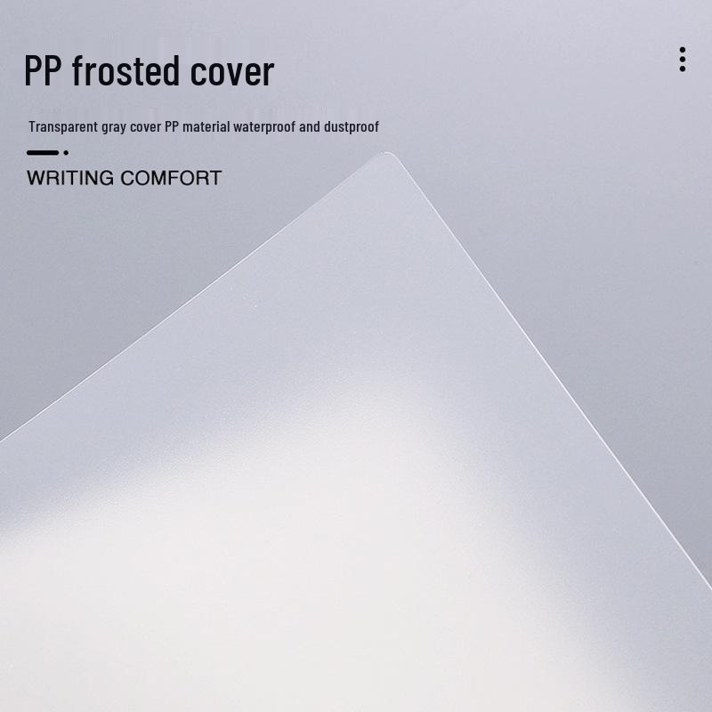 Clear PP Cover Spiral Notebook, Student Grid & Lined, Large B5 Size