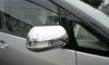 BRIGHTZ Chrome Door Mirror Covers for Toyota Alphard Hybrid ATH20W 20 ATH20 Alphard Part Number 11007 [MIR-SID-045] Hybrid,