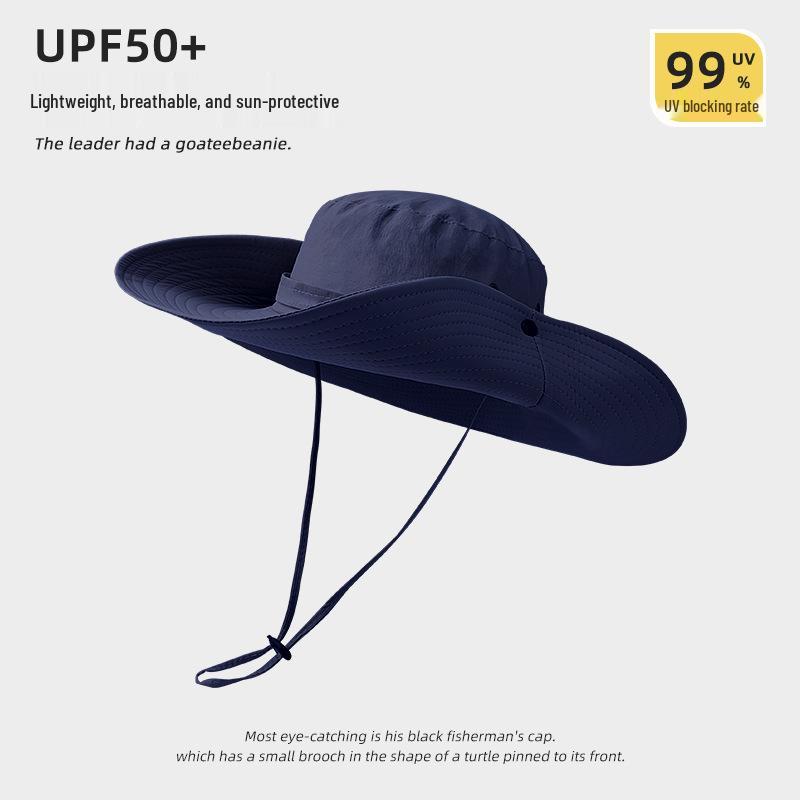 Women's Western Cowboy Hat - Sun Protection, Large Fit, Breathable for Outdoor Activities